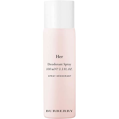 burberry deodorant spray her